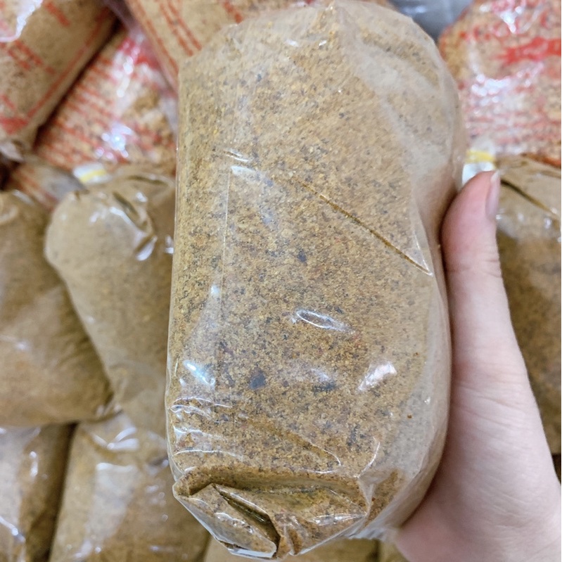 Muối nhuyễn đen làm bánh tráng chấm, bánh tráng trộn ngon - Muối nhuyễn Tây Ninh