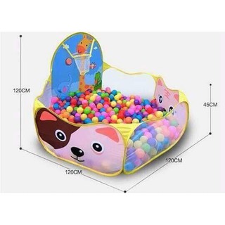Combo lều bóng kèm 100 quả bóng