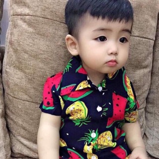 Bộ Lanh trái cây bé trai