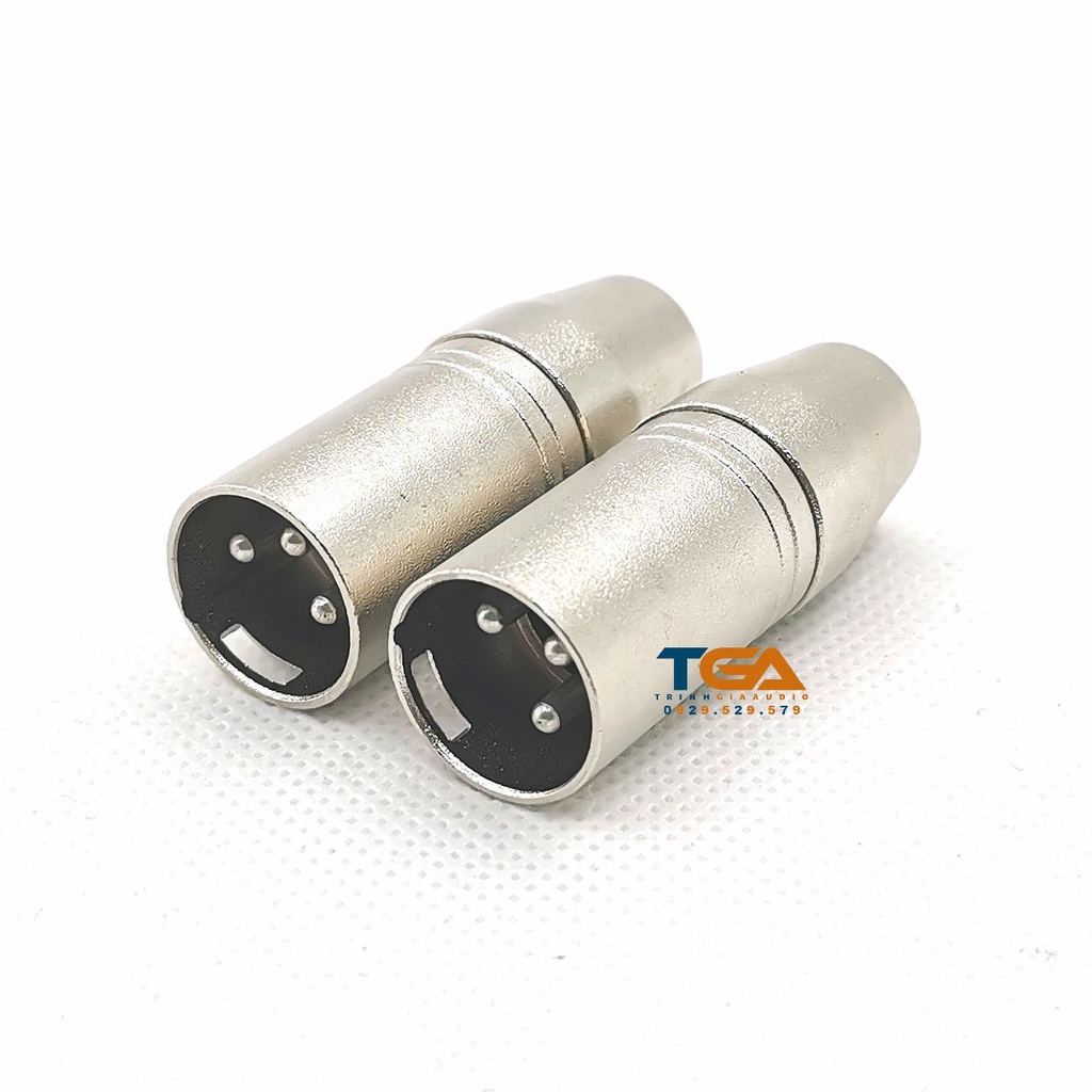 Jack rắc chuyển đổi 3.5mm sang Canon , 3ly Đực và Cái
