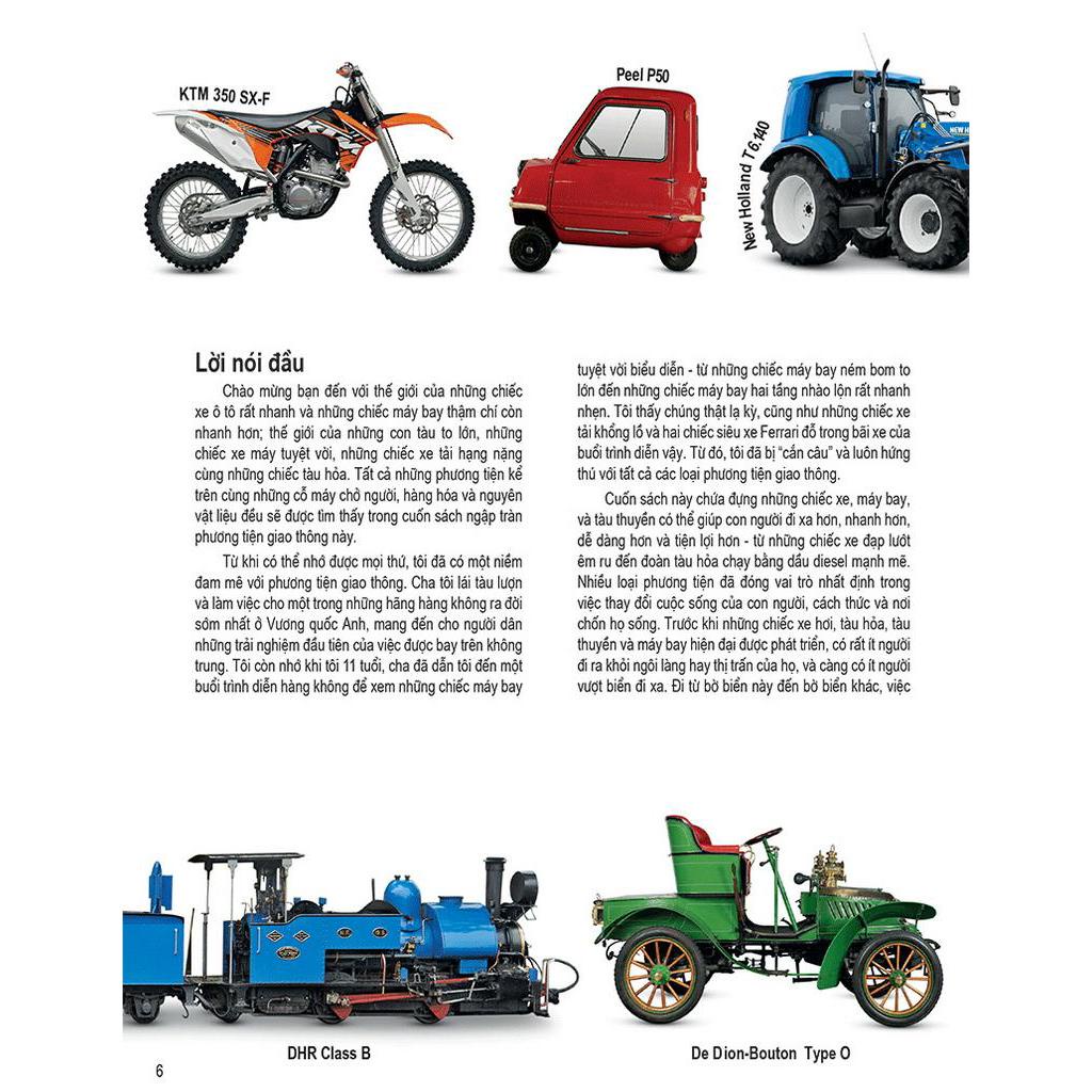 Sách Bách Khoa Thư Về Các Loại Phương Tiện Giao Thông