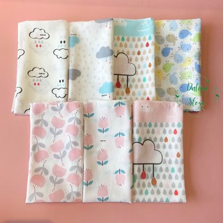 Khăn sữa sợi tre cao cấp chính hãng Dalpong Hàn Quốc cho bé set 10 cái