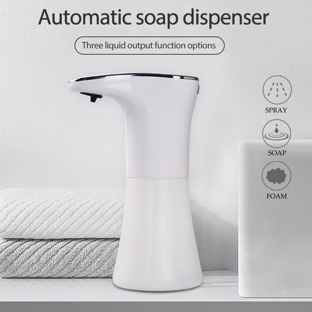 COD Automatic sensor soap dispenser sprayer infrared sensor USB rechargeable Chất tẩy và Khử mùi bồn cầu Vệ sinh nhà cửa