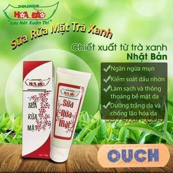 Sữa rửa mặt Hoa Đào