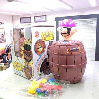 Bộ đồ chơi đâm hải tặc thùng phi đại cỡ lớn ,16 kiếm lớn