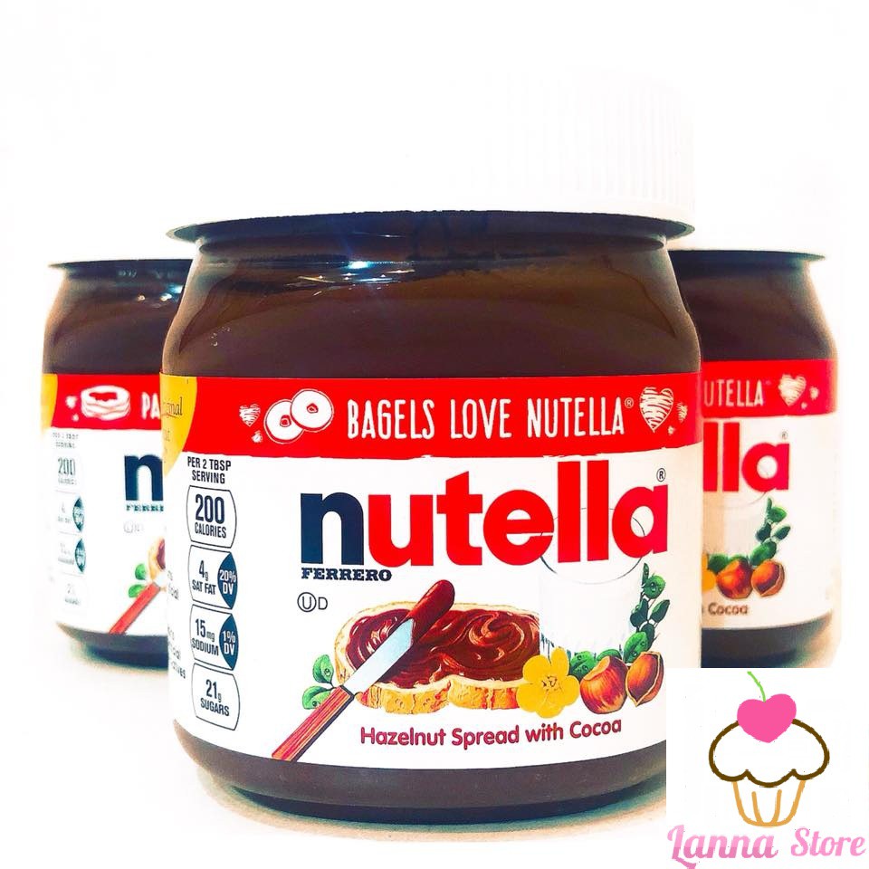 Sốt sô cô la hạt dẻ NUTELLA mẫu 350g - Mỹ