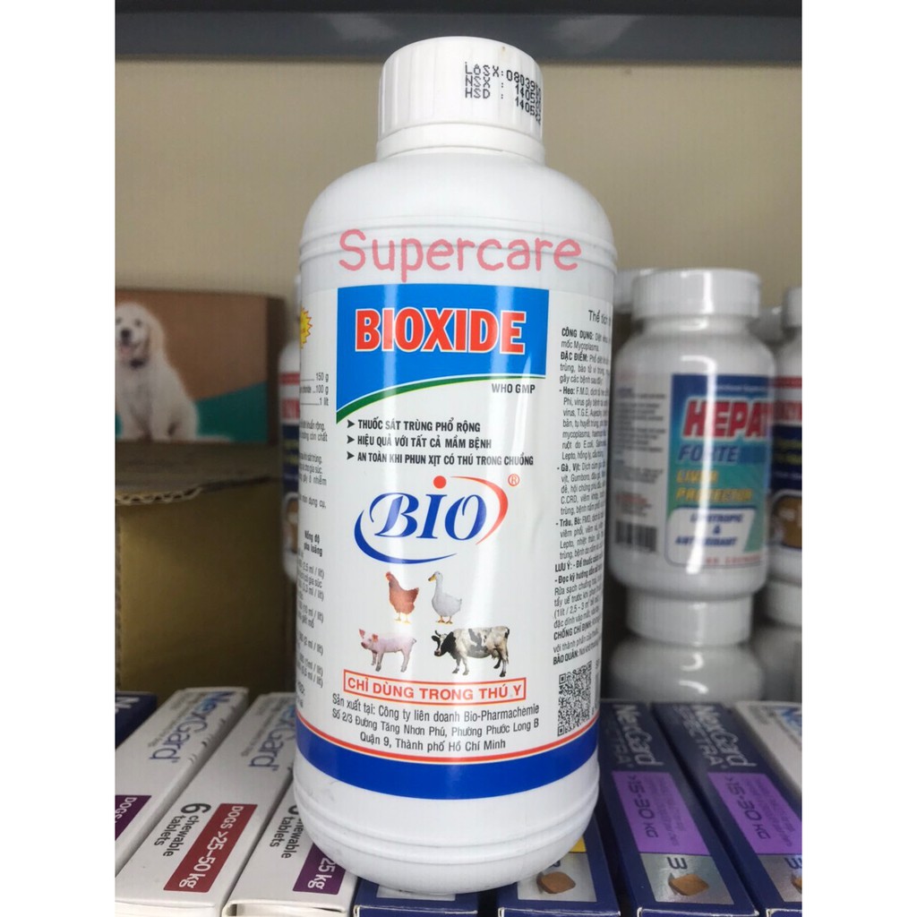 Bioxide 500ml - Sát Trùng Chuồng Trại