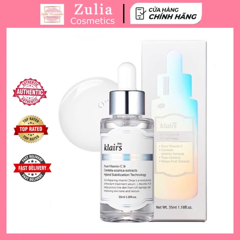 [FREE SHIP] Serrum Tinh Chất Klairs Vitamin C 35ml