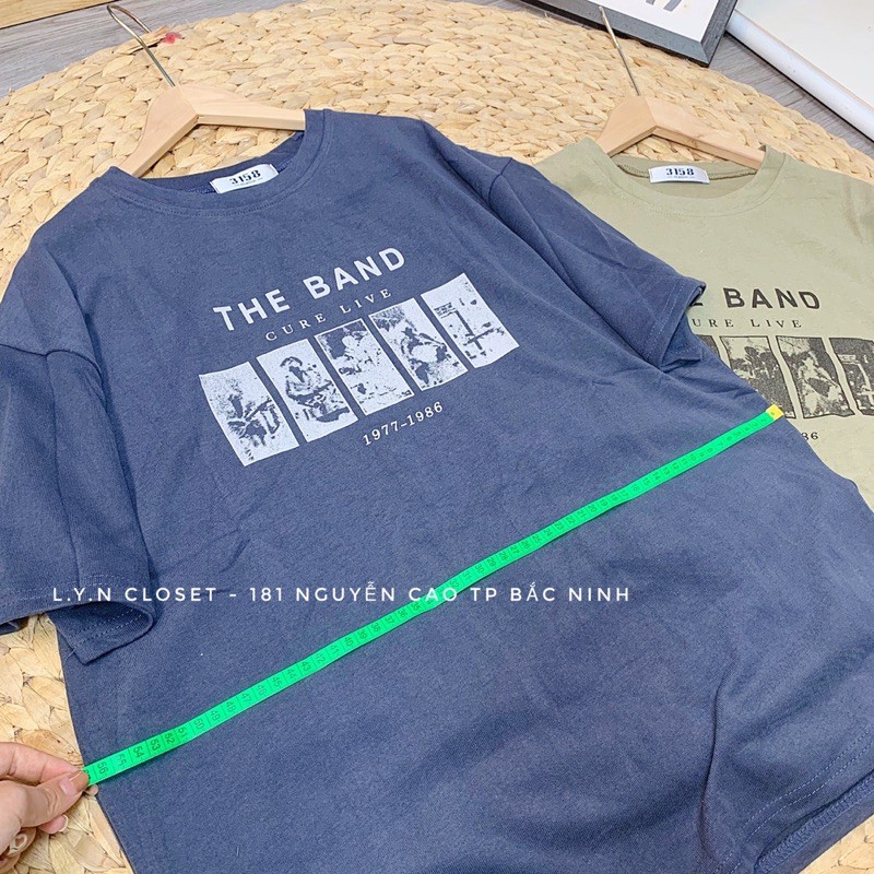 Áo thun 3158 chữ the band chất dày hàng Quảng Châu và chất mỏng [Có sẵn] [FreeShip] [Ảnh thật] | BigBuy360 - bigbuy360.vn