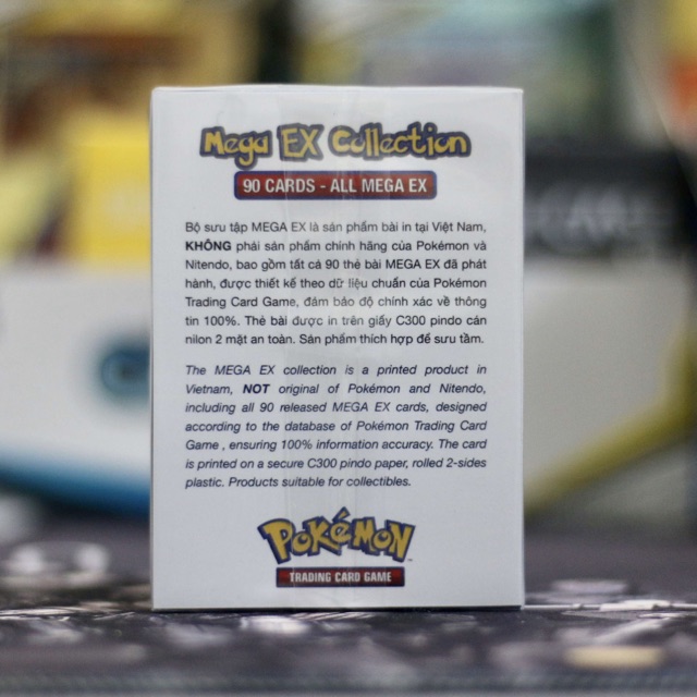 Trọn bộ 90 Thẻ bài Pokemon TCG MEGA EX đã phát hành từ 2014 - 2017