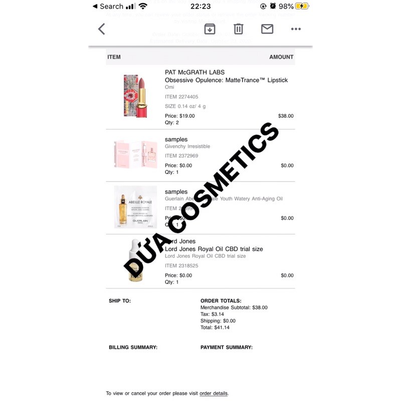 Son thỏi Pat McGrath Labs Mattetrance Lipstick