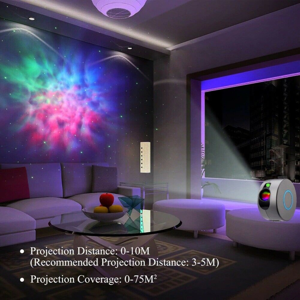 LM đèn phi hành gia,đèn chiếu sao,đèn ngủ decor phòng,đèn laser phòng bay,Tầm nhìn 3D đầy màu sắc