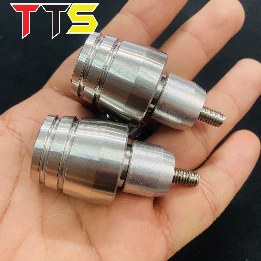 GÙ INOX ĐẶC NGUYÊN KHỐI MÃU CỔ ĐIỂN GẮN MỌI LOẠI XE MÁY ( INOX 304 )