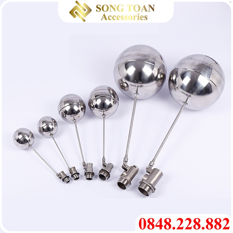 Van phao cơ, Phao cơ tự ngắt inox, phao bồn nước INOX Đài Loan