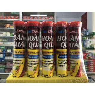 Viên sủi tăng lực HOÀNG QUÂN [ TUÝP 20 viên ]