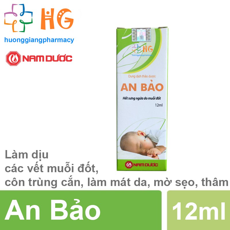 Dung dịch thảo dược An Bảo - Sát khuẩn, chống viêm, tiêu độc, tiêu sưng. Làm hết mụn trứng cá, mụn cám, mụn đỏ, mụn bọc