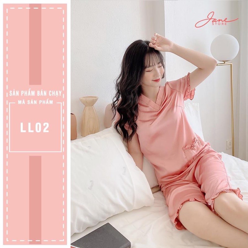 BÁN SỈ BỘ LỤA GUU 2M XANH HỒNG CHO NỮ