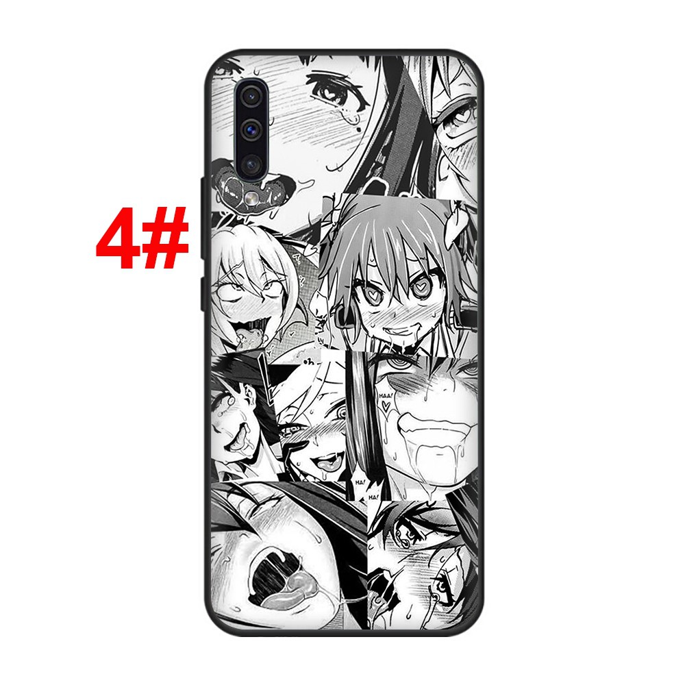 121F Cute Ahegao Anime Samsung S20 Plus Ultra Note 10 S10 Lite J4 J6 J8 2018 Plus Soft Silicone Case Back Cover