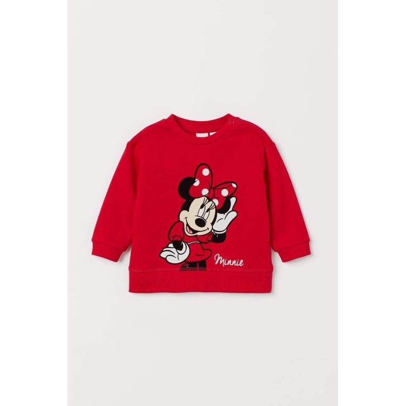 [KIDDO] Áo nỉ H&M Minnie cho bé siêu dễ thương đây ạ