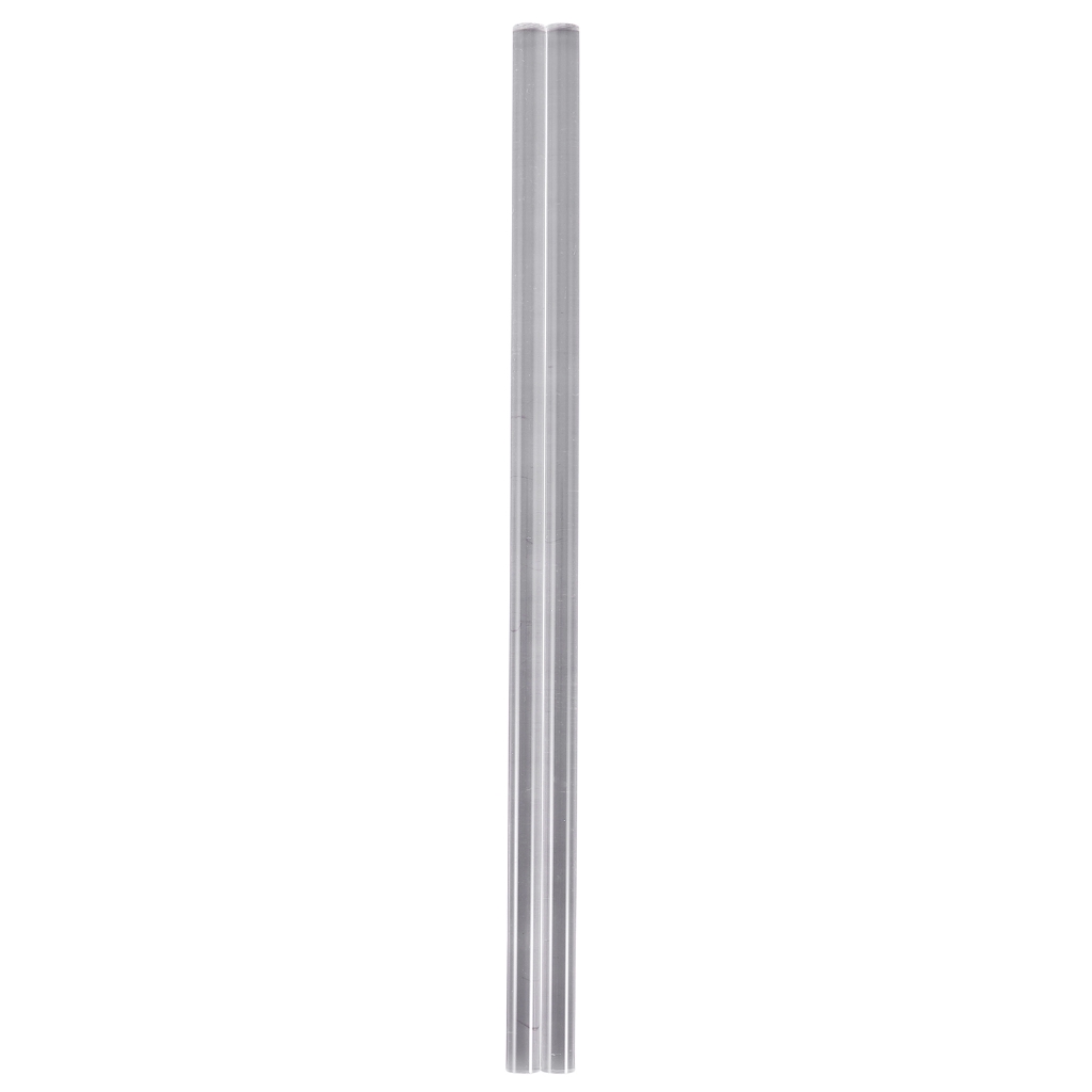 Set 2 Thanh Nhựa Acrylic Trong Suốt 10mm