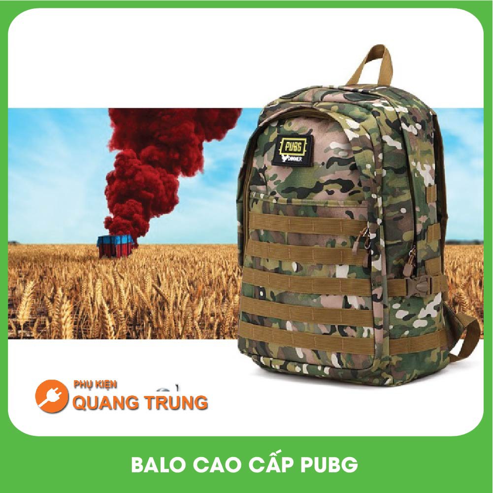 Balo cao cấp PUBG - Chất liệu cao cấp đẹp mê