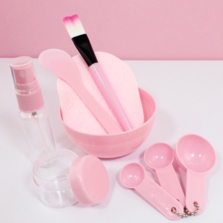 BỘ KIT CHÉN CỌ SKINCARE 9 MÓN PHA MẶT NẠ