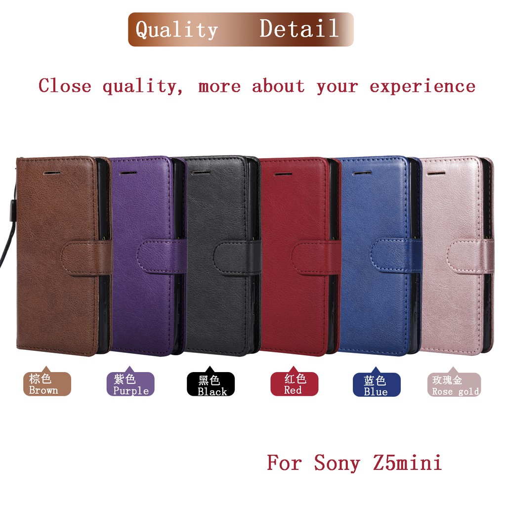 Bao Da Thời Trang Cho Điện Thoại Sony Xperia Xz / Xr / Xzs Z5 Z3 Compact / Z3 Mini Xa Ultra Xa1