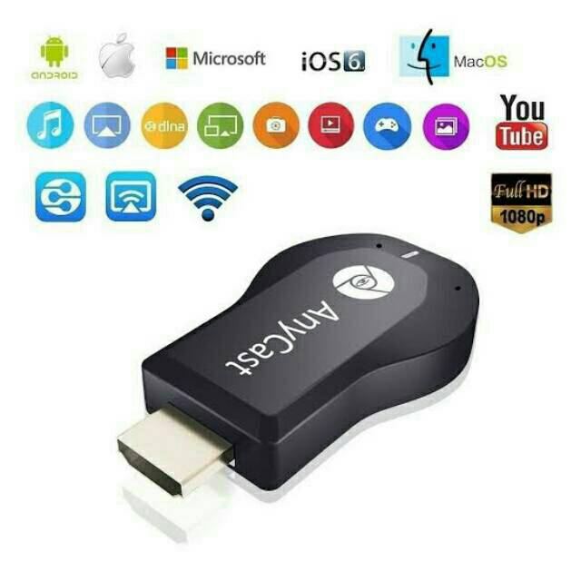 Anycast Bộ Chuyển Đổi Hdmi Sang Av Rca Anycash Hdmi Dongel Wifi / Hp Tool To Tv