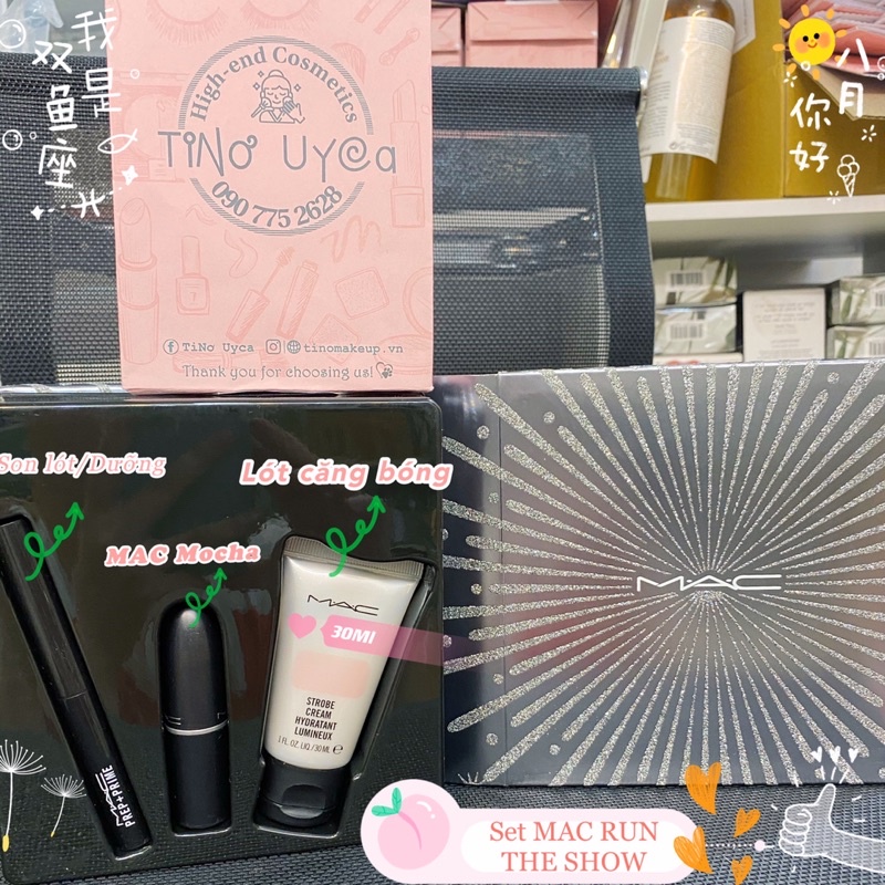 ❣️ 𝗦𝗲𝘁 𝘁𝗿𝗮𝗻𝗴 đ𝗶ể𝗺 MAC 3 món: 𝗥𝗨𝗡 𝗧𝗛𝗘 𝗦𝗛𝗢𝗪 𝗞𝗜𝗧