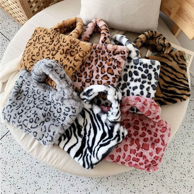 túi đeo vai dành cho nữ Nữ Đeo Chéo Họa Tiết Da Báo