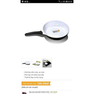 CHẢO ĐÁ CỦA ĐỨC SIZE 24CM