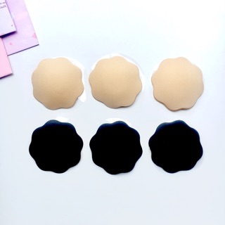 Miếng dán ngực silicon bọc vải - 2 miếng