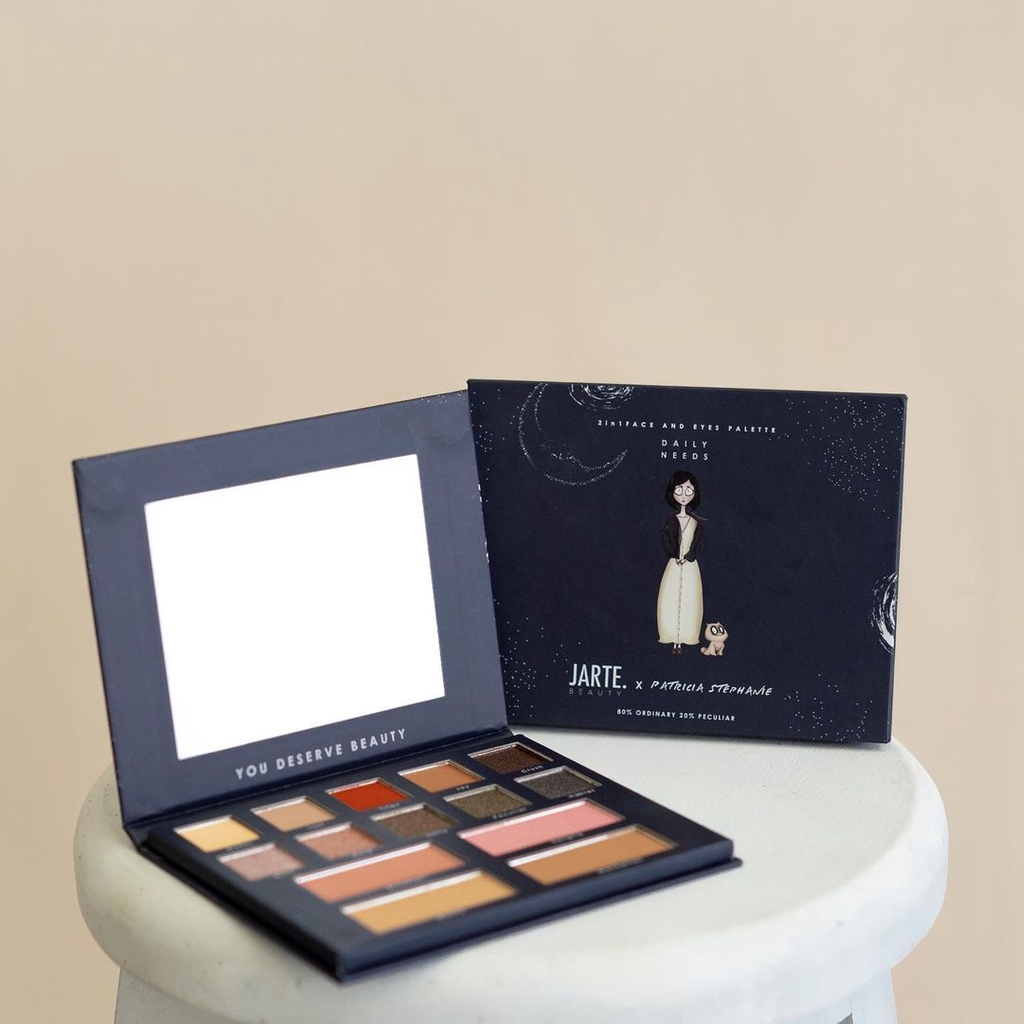 (hàng Mới Về) Bảng Phấn Mắt 2 Trong 1 Jarte Hàng Ngày | BigBuy360 - bigbuy360.vn