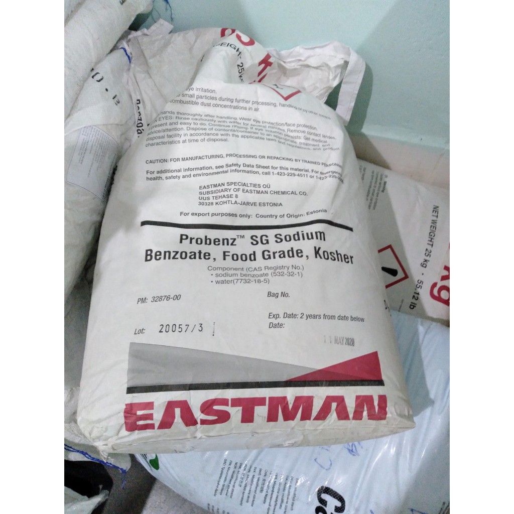 E211 Chất bảo quản Benzoat (INS 211) Túi 1kg(Phụ gia HN)