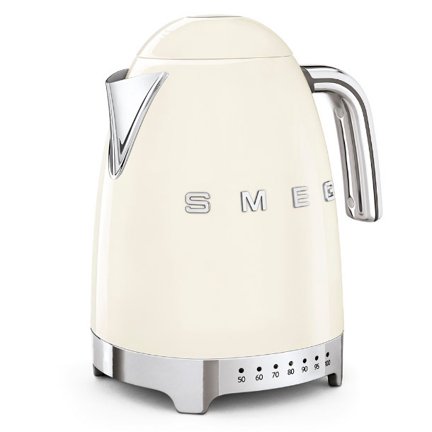 Ấm siêu tốc Smeg KLF04 Series điều chỉnh nhiệt độ dung tích 1,7 Lít