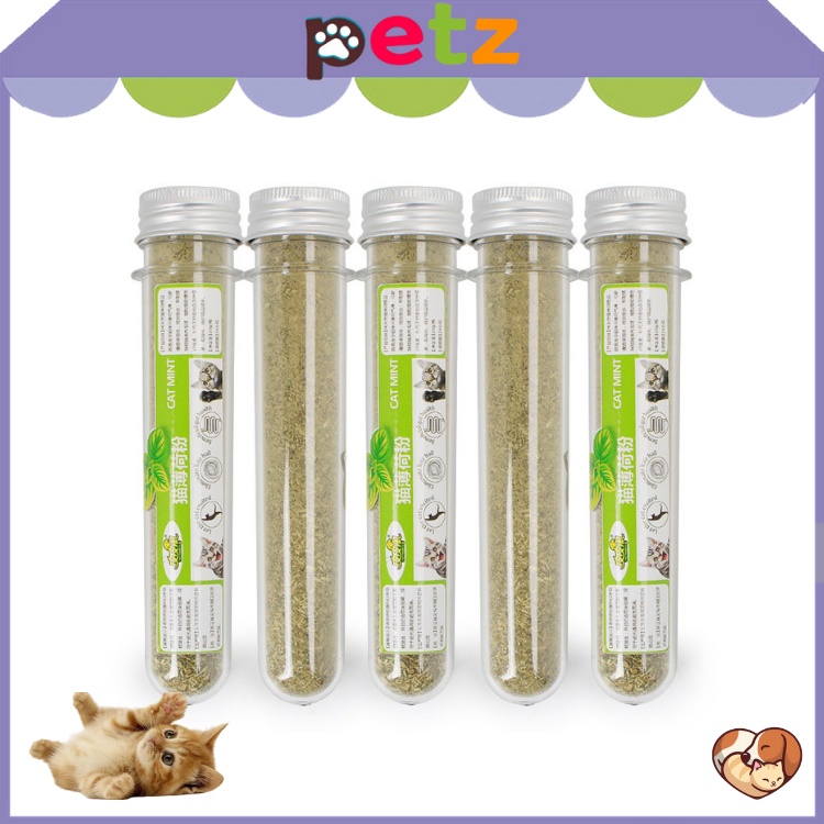 Ống cỏ khô bạc hà cho mèo PETZ Catnip cỏ thơm cho mèo