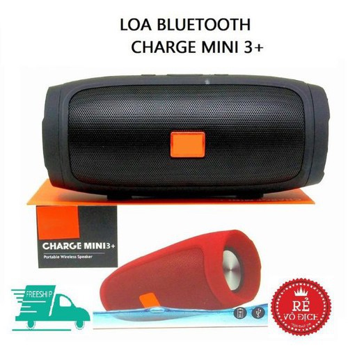 Loa bluetooth JBL Charge mini3+ chính hãng, hỗ trợ nghe USB, thẻ nhớ