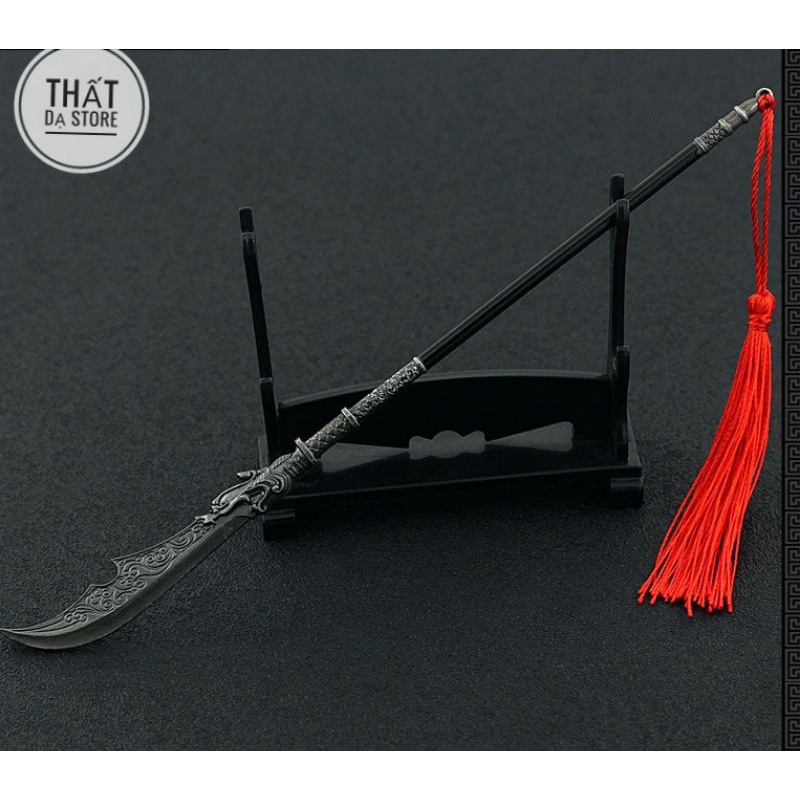 Móc Khóa Thanh Long Yển Nguyệt 22cm.