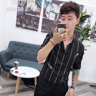 ÁO SƠ MI NAM KẺ SỌC
