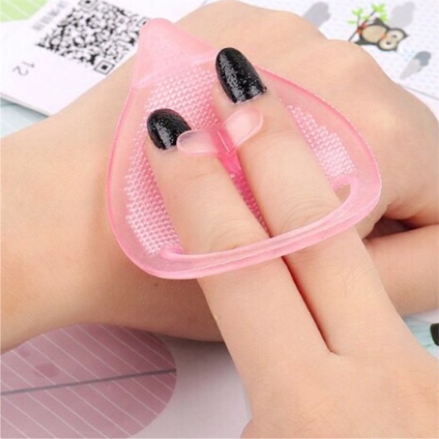 Miếng silicon rửa mặt trị mụn cám mụn đầu đen | BigBuy360 - bigbuy360.vn