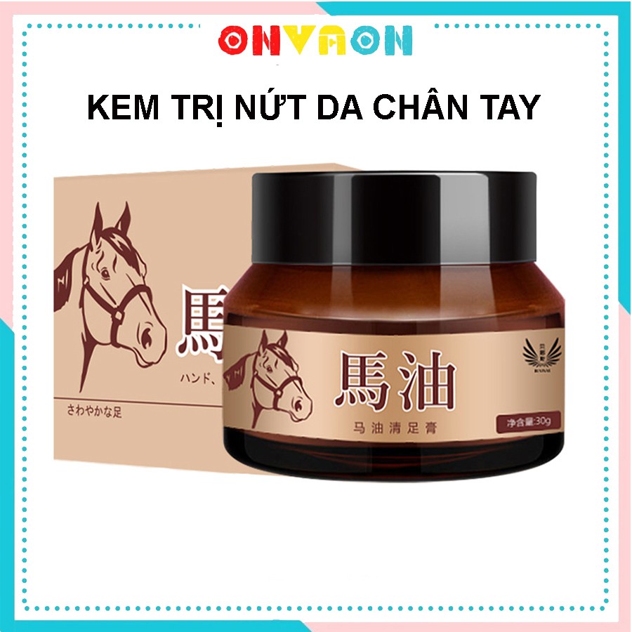 Kem Dưỡng Dầu Ngựa Hỗ Trợ Phòng Ngừa Nứt Nẻ Gót Chân, Nẻ Da Nội Địa Trung Hoa Xài Cực Tốt ONVAON