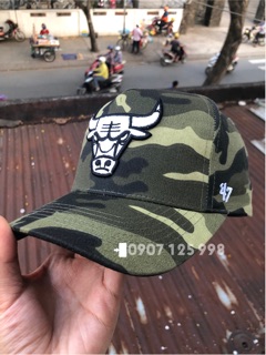 Nón kết camo CHICAGO BULLS