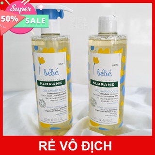 SỮA TẮM GỘI CHO BÉ BEBE KLORANE - PHÁP 500ml