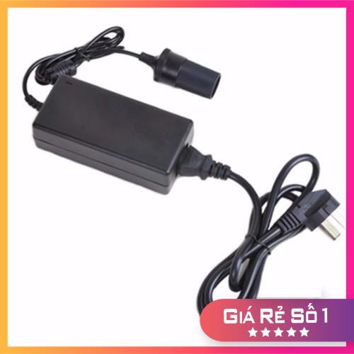 Bộ chuyển nguồn chuyển đổi điện áp sử dụng từ 220V sang 12V dùng cho thiết bị có đầu cắm tẩu sạc trên xe ô tô