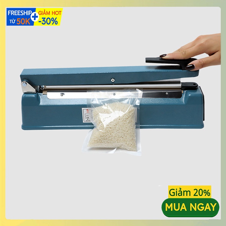 Máy hàn túi nilong PF300 đường hàn 30cm tặng thanh hàn