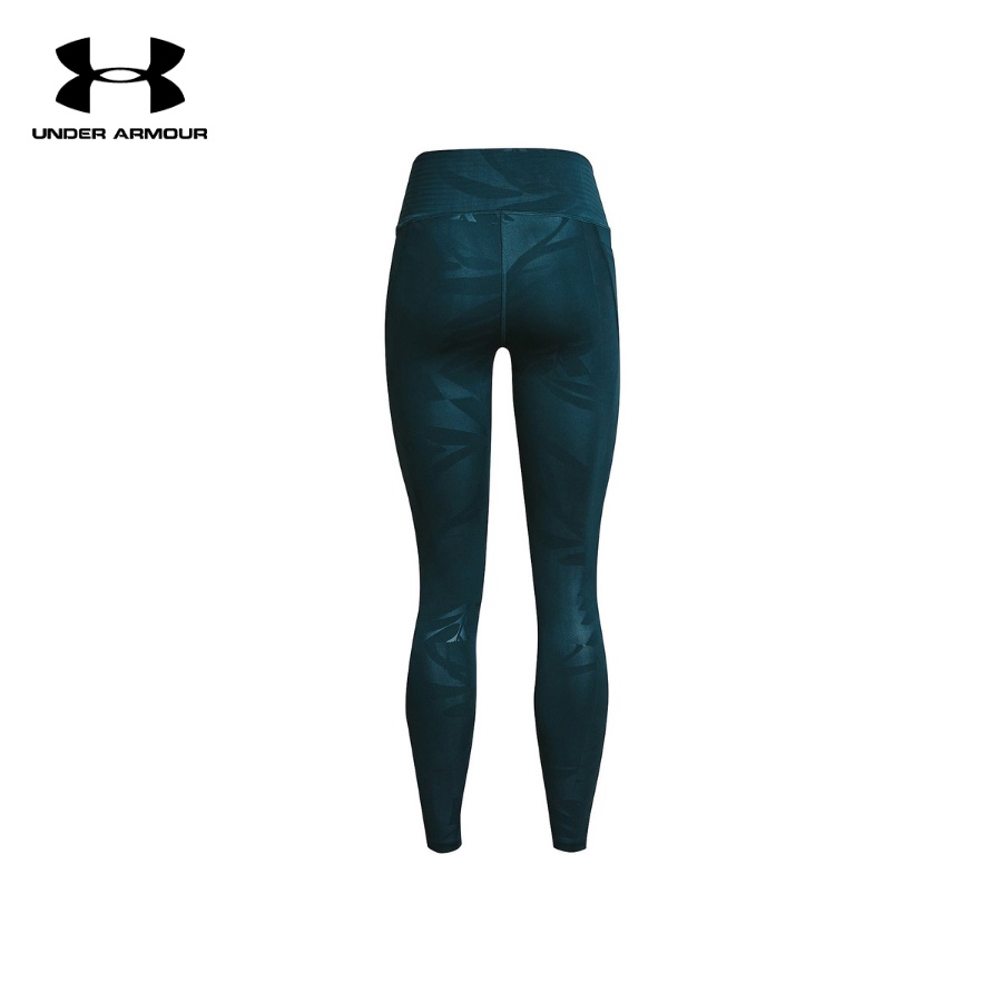 Quần legging thể thao nữ Under Armour RUSH™ No-Slip Waistband Tonal Full-Length - 1361025-463