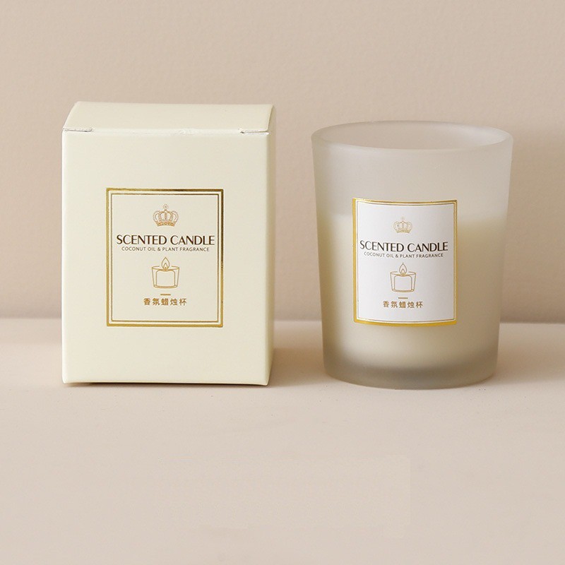 Nến thơm phòng ngủ sáp đậu nành thiên nhiên Scented Candle 12h