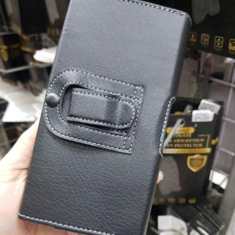 Bao da điện thoại đeo thắt lưng (đeo, xỏ dây nịt, đeo hông) cho tất cả các dòng (từ 4 inch - 7 inch ) da xịn, bền, đẹp