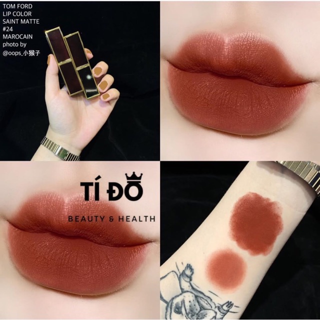 TOM FORD -  Son Thỏi Satin Matte Lipstick (CÓ SẴN MÀU 24,27,50)