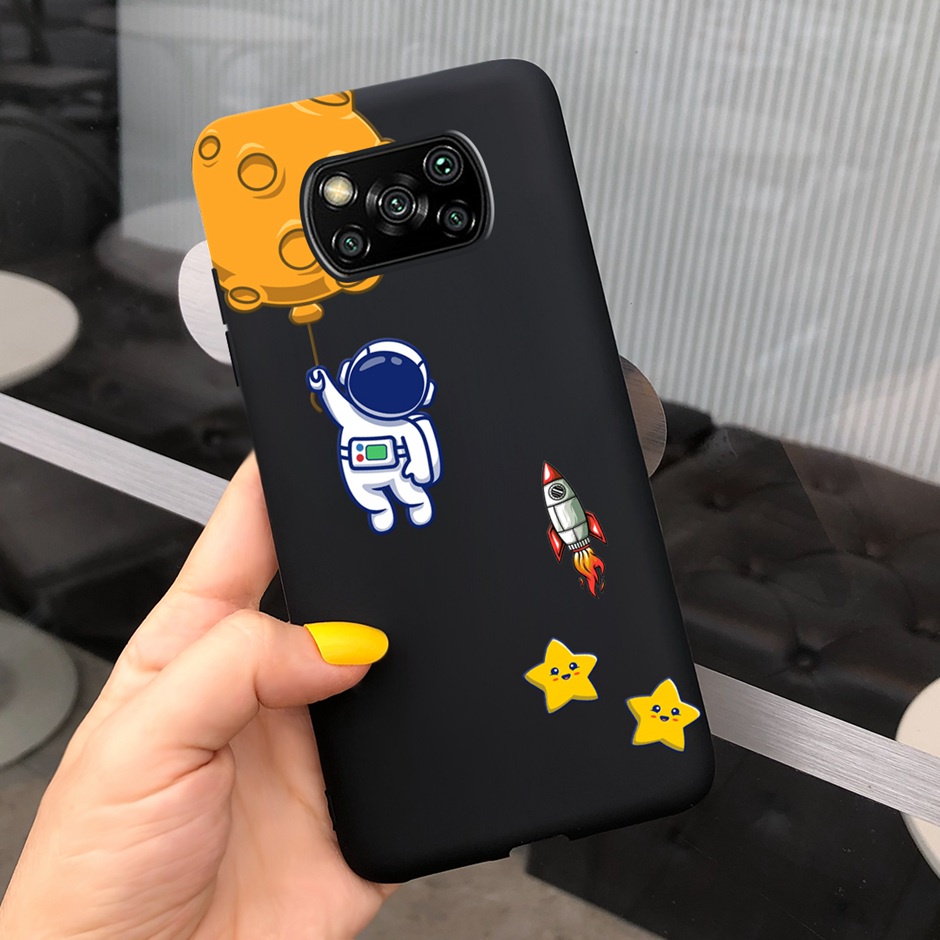 Ốp Điện Thoại TPU Silicon Mềm In Họa Tiết Hoạt Hình Màu Sắc Ngọt Ngào Cho Xiaomi Poco X3 Pro Poco X3 NFC X 3 PocoX3